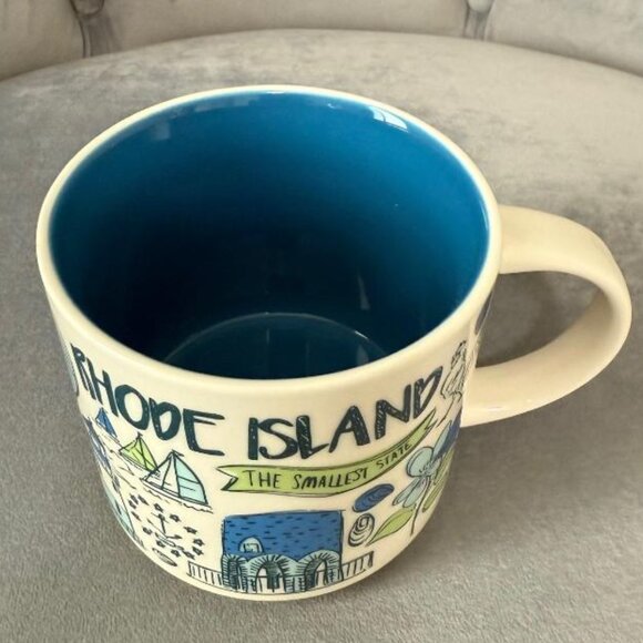 Starbucks RHODE ISLAND Been There Series Ceramic Coffee Mug, 14 Oz - Picture 5 of 6